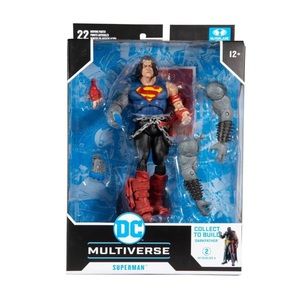 McFarlane DC Multiverse Death Metal Superman Dark Nights Darkfather BuildAFigure